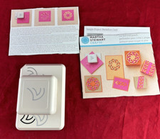Martha Stewart Paper Punch All Over Page Round Circle Cut and Fold