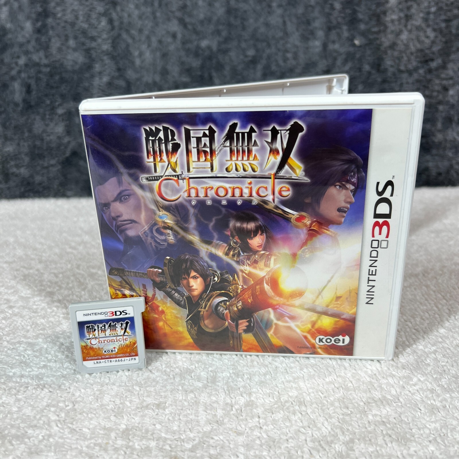 Samurai Warriors Chronicles 3DS Game Japanese Import US Seller LNA-CTR-A66J-JPN