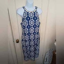 Beaded Neckline Nine West Dress sz 8