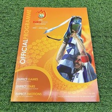 Euro 2008 Austria/Switzerland Football Programme Draw G