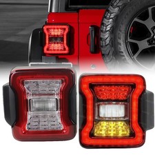 Paar LED Rücklichter hinten Bremse Blinker Lampen für Jeep Wrangler JL 2019–2024