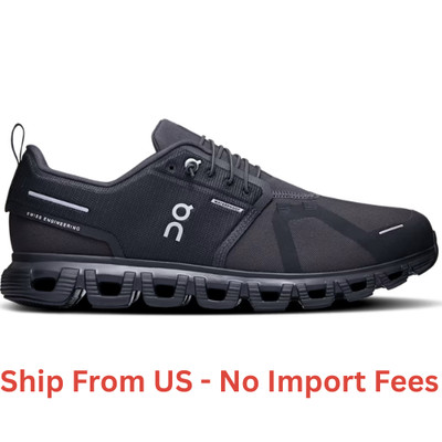 SALE! (Authentic) Men's On Cloud 6 Waterproof, Comfort, Black/Black, Free Ship