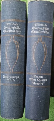 Geographische Charakterbilder 2 Bde A. W. Grube