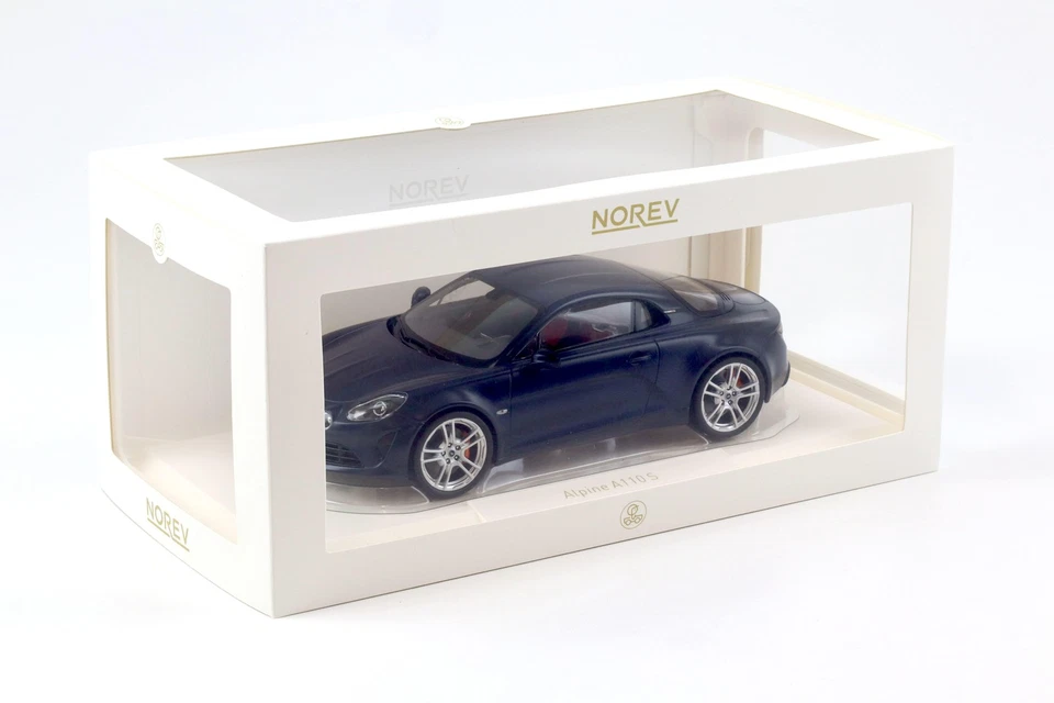 1:18 Norev Alpine A110 S 2025 Blu Tempesta Opaco 185444 - Immagine 4 di 4