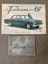 1961 Ford Falcon Owners Manual Ford Falcon Dealer Brochure - Both Originals 1961 Ford Falcon Owners Manual Ford Falcon Dealer Brochure - Both Originals