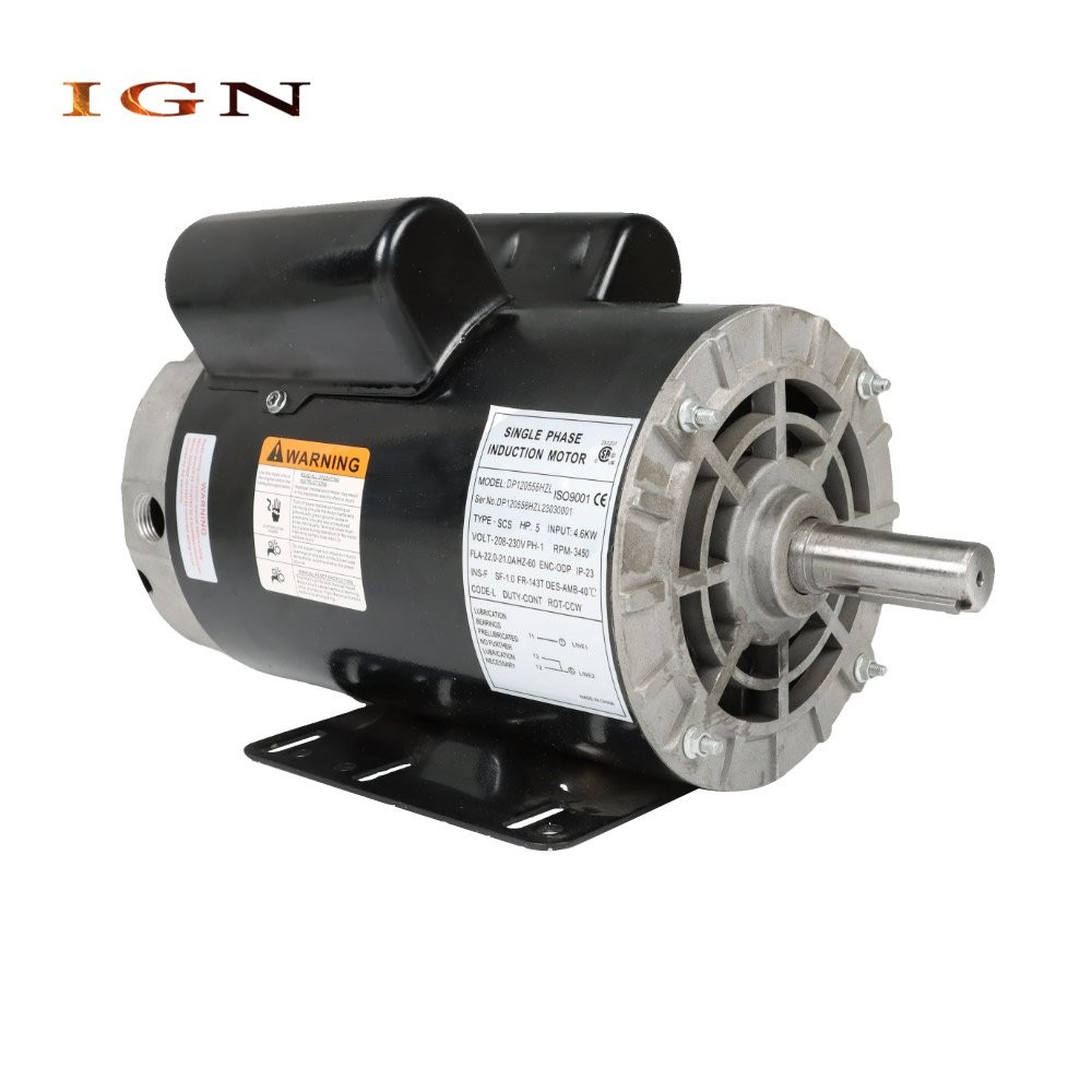 Duty Electric Motor 3450rpm Single Phase