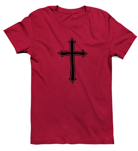 Latin Cross T-Shirt - Cross - Religious - Faith - Free Shipping