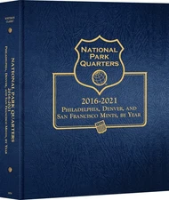 National Park Quarters PDS Volume II: 2016-2021 - Whitman Classic Coin Album