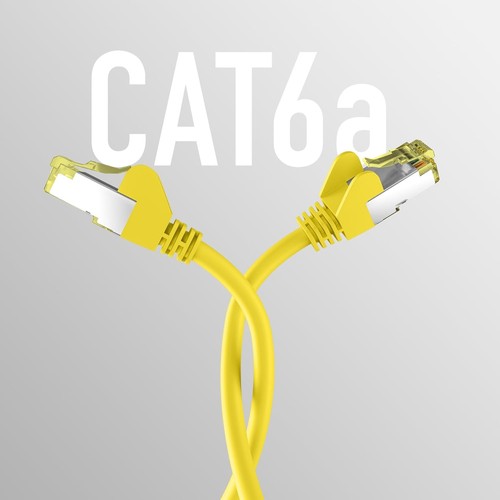 EFB-Elektronik - CAT. 6a Netzwerkkabel bis zu 10 Gbit - 1m LAN Kabel Ethernet Ka - 第 5/5 張圖片