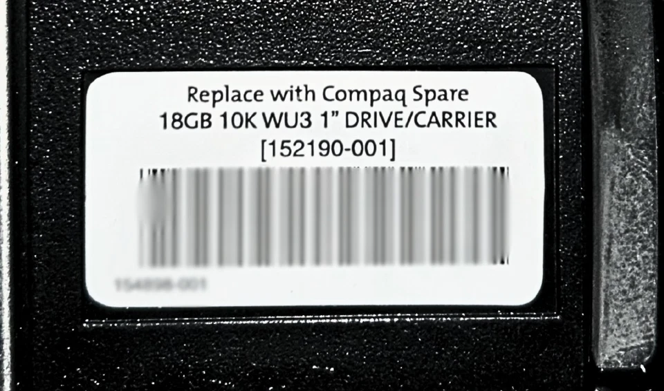 HP 152190-001 18.2GB 10K ULTRA-3 3.5" SCSI HDD Hard Disk Drive - Image 2 of 4