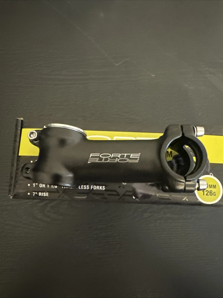 Forte Team Threadless MTB Stem 25.4 x 90mm 1"/1 18", 7° Rise 50-1743 - Image 2 of 4