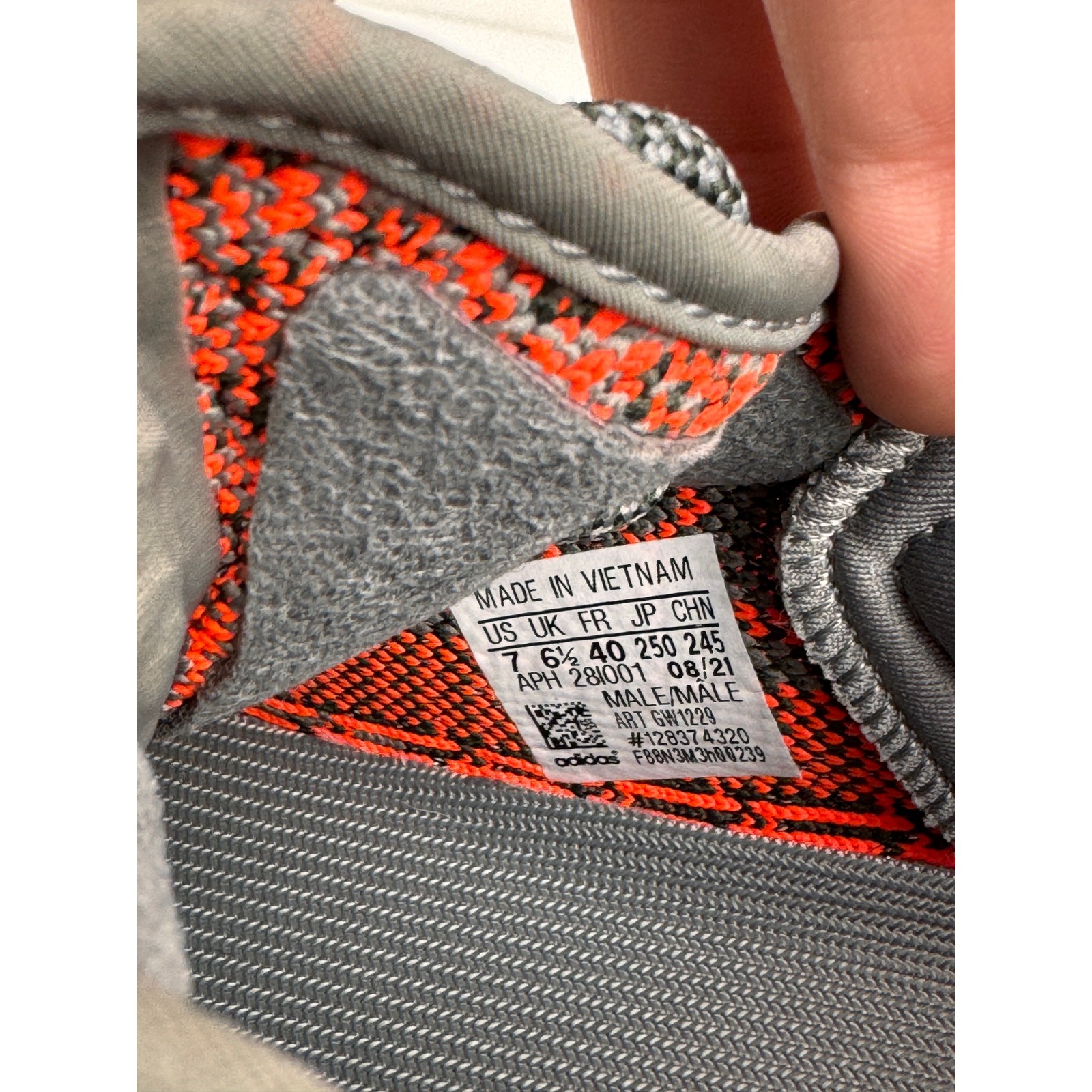 Adidas Yeezy Boost 350 V2 Men's Sneaker 7 Beluga Reflective Running Shoes GW1229 thumbnail 9