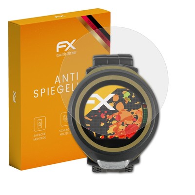 atFoliX 2x Displayfolie für Mares Puck 4 Schutzfolie matt&stoßfest Folie