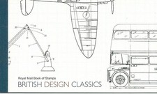 G.B. 2009 DX44 BRITISH DESIGN CLASSICS PRESTIGE BOOK