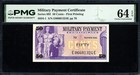 USA SERIES 692 First Print 50 CENTS MPC🪖MILITARY PAYMENT CERTIFICATE💎PMG 64EPQ — photo 6