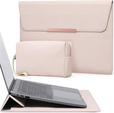 13 Inch Laptop Sleeve Case with Stand for MacBook Air, Apricot, MacBook Air 13 A