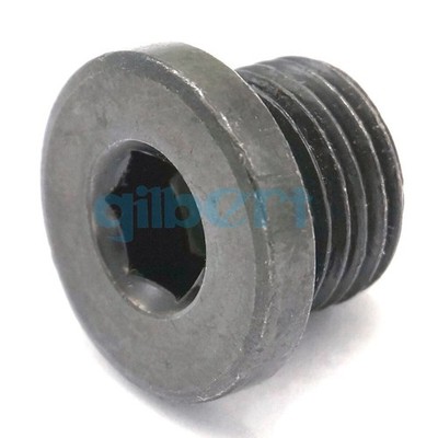 2pcs M16*1.5mm Male Carbon Steel End Plug Cap With Flange   Socket Hydraulic #jg