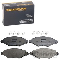 Denckermann BremsbelÄGe Vorderachse Passend FüR Peugeot 206 206+ 306 | B110594