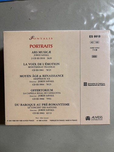 Jordi Savall Montserrat Figueras Hespèrion XX - La Capella Reial/ CD NEUF - Photo 2 sur 4