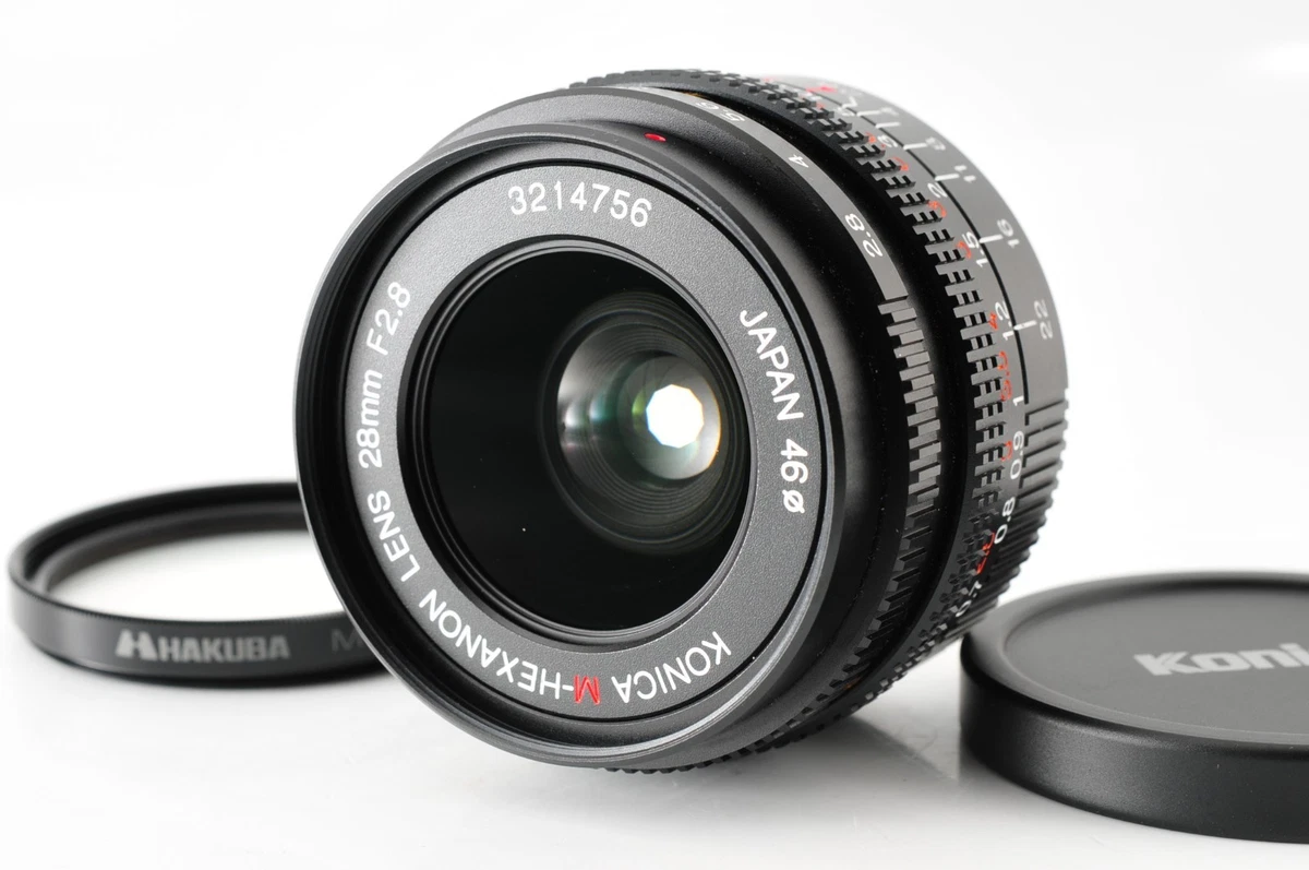 Konica Minolta f/2.8 Camera Lenses 28mm Focal for sale | eBay