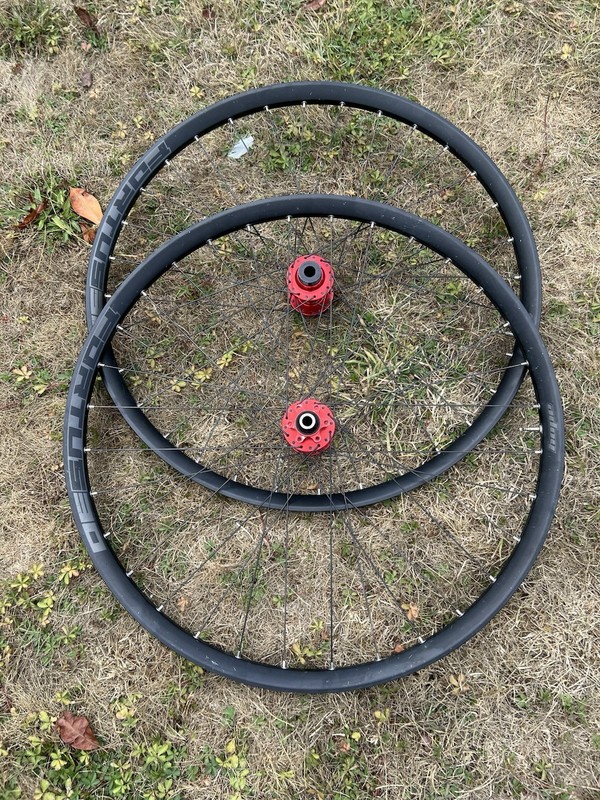 Hope Fortus 29er 30mm Wheelset 110/148 Boost Pro 4 Red Ano Hubs