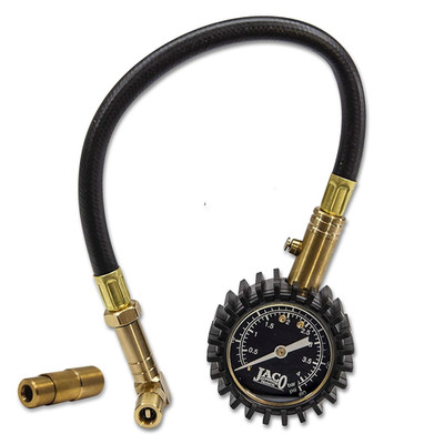 JACO Bikepro Bike Tire Pressure Gauge - 60 PSI (MTB Series) | Presta + Schrader