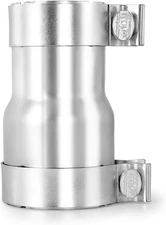 2.5 to 3 Inch Exhaust Adapter Reducer Connector Pipe with Clamp Stainless Steel
