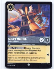 [T125] Disney Lorcana -  SCOPA MAGICA 185/204 ITA