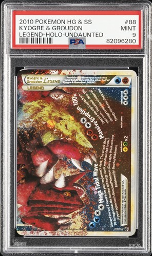 Kyogre & Groudon LEGEND graded PSA 9 for sale on eBay