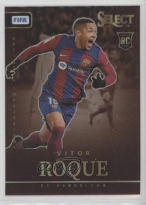 2023-24 Panini Select FIFA Artistic Impressions Vitor Roque #12 Rookie RC