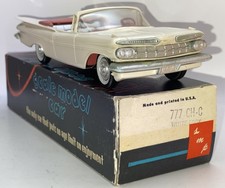 SMP Promo Friction 1959 Chevrolet Impala Conv 1/25 Beige/Coral FN-VF w/box
