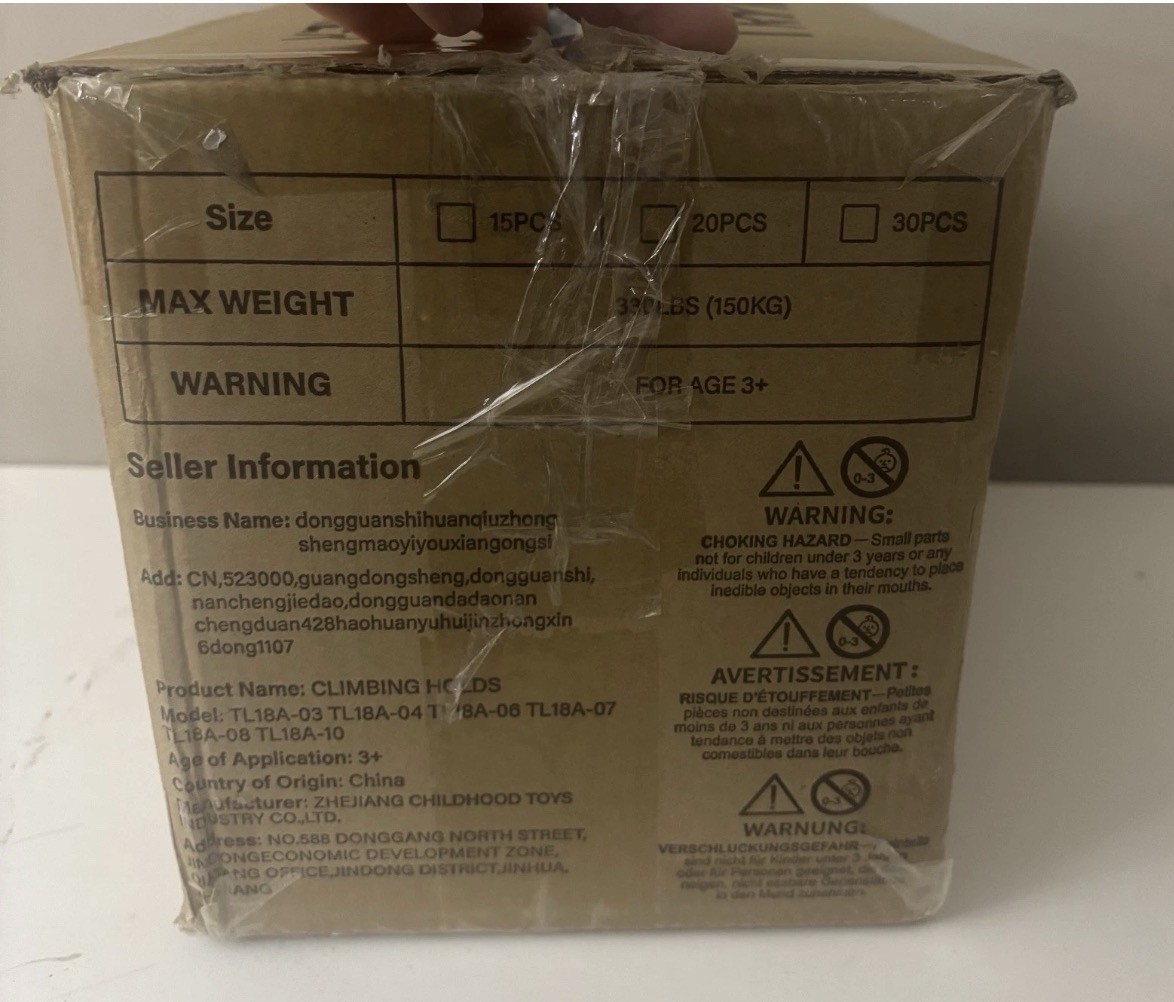 Rock Climbing Holds Climbing Wall Set for Kids or Adults Indoor Outdoor 30 Pcs