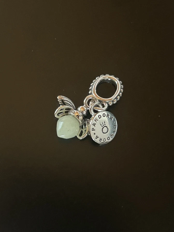 Pandora Charm-Anhänger Silber Leuchtendes Glühwürmchen 799352C01 - Bild 2 von 4