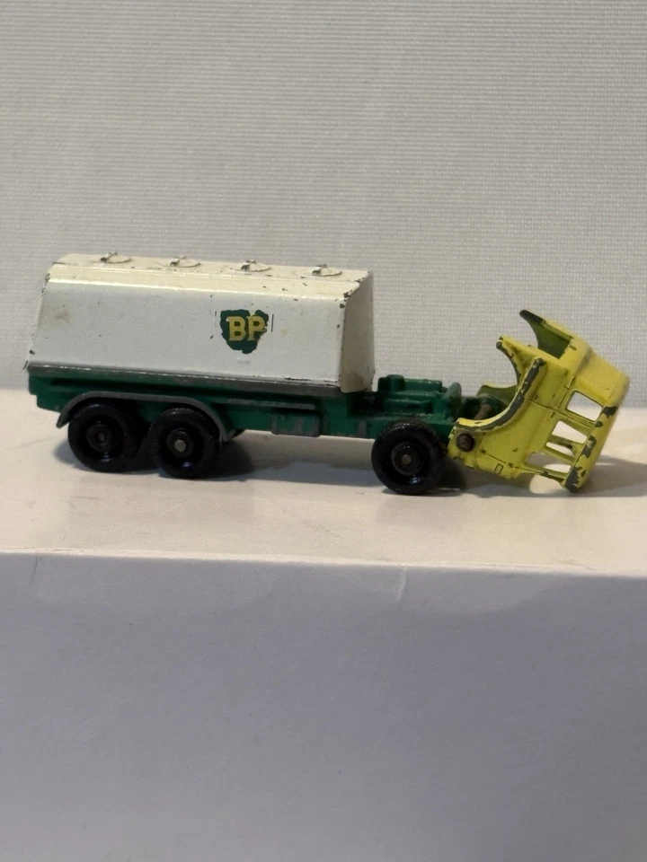 Vintage 1960's Die Cast Matchbox Lesney # 25 BP Bedford Petrol Tanker - Image 3 of 4
