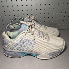 K-Swiss Hypercourt Express 2 Tennis Pickleball Shoes Womens Sz 8.5 White Purple