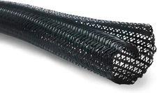 MGI SpeedWare Braided Split-Sleeve Wire Loom for High-Temperature Automotive ...