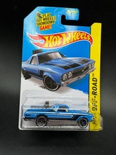 2015 Hot Wheels '68 El Camino Blue 122/250 HW Off-Road New Y1