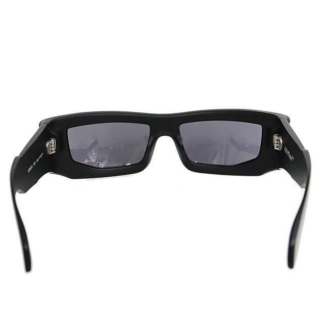 Off-White 23SS Volcanite Square Sunglasses Black Dark Gray Frame Excellent thumbnail 3