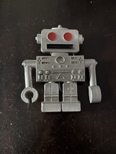Men's Belt Buckle Novelty Robot Grey Metal A8