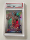 1994-95 Topps Finest Michael Jordan #331 refractor with coating PSA 8