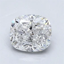 Cert. GIA 1.70 CT Cushion Cut Natural Mined Diamond Loose D color VS2 clarity