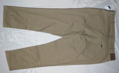 LEE OSCAR KHAKI JEANS 46x34 RELAXED STRAIGHT MVP STRETCH TRU-TEMP CANVAS NWT