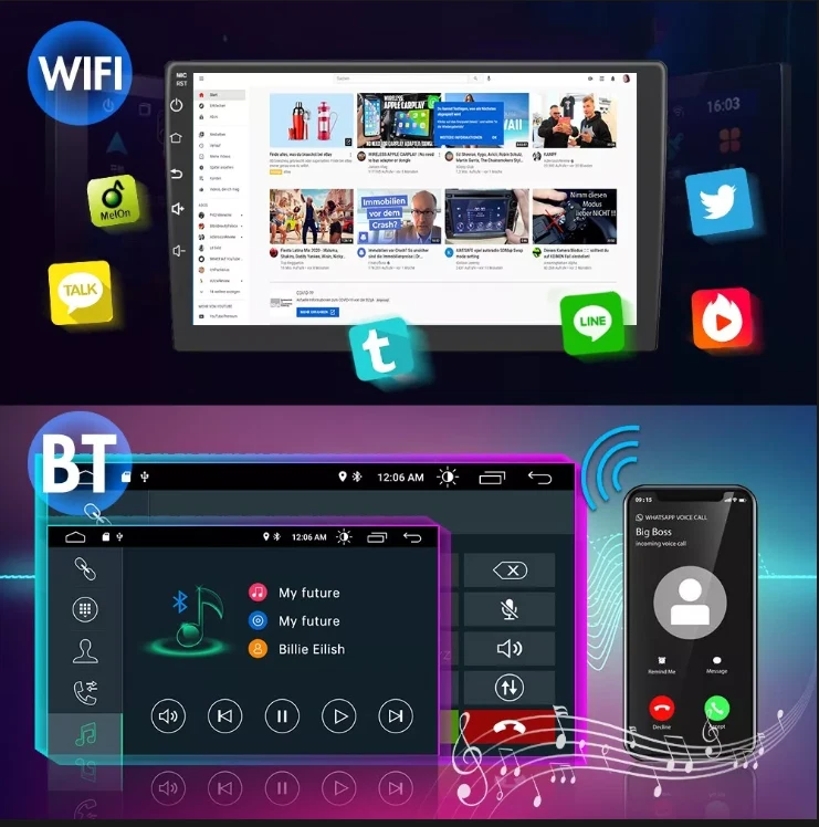  car radio android carplay wifi bt gps ford fusion mondeo 2013-2019 