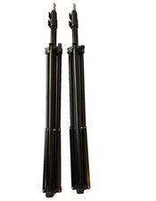 COWBOY STUDIO TRIPOD LIGHT STAND 2PC LOT 5FT PHOTOGRAPHY VIDEO STUDIO LIGHTING