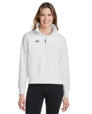 Under Armour NEW Women's UA Rival Fleece Pullover Sweatshirt  Zip plus Size 2XL
