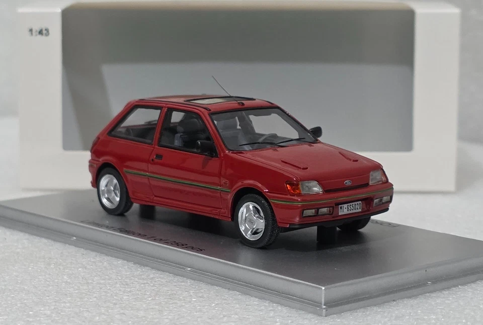 Ford Fiesta RS Turbo MKIII 1989 rojo 1:43 Kess KE43015020 ¡EXTREMADAMENTE RARO!! Foto 3 de 4