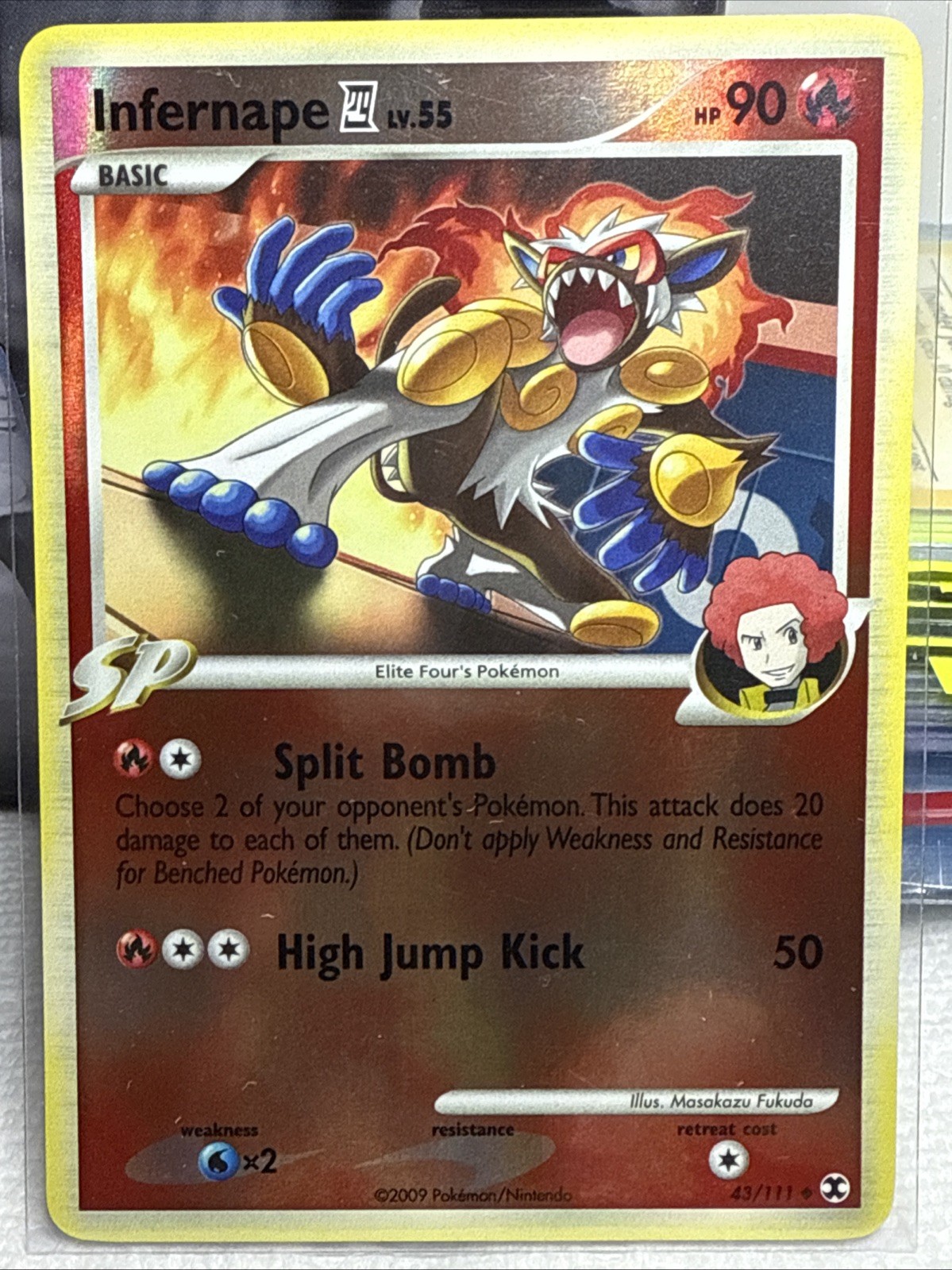 Infernape 43/111 Rising Rivals Reverse Holo