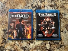 THE RAID REDEMPTION 1  2 Blu-ray COMPLETE Movie Film LOT UNRATED