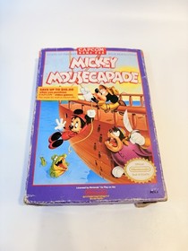 Mickey Mousecapade Nintendo NES CIB Complete in Box