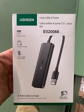 UGREEN Hub USB 3.0 con 4 Porte Sdoppiatore Adattatore Multiporta Alta velocità